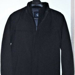 Men's Dockers Soft Shell Jacket Small Microfiber Coat Nylon Quilt Lined NWT $180